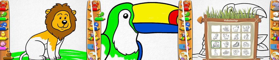  Simple Painting And Coloring Fun For Kids  /  iPad & iPhone  /  iOS 8.4 or higher